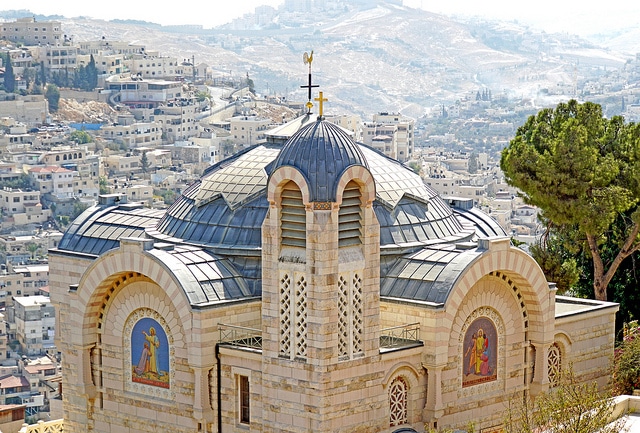St.-Petri-Kirche in Gallikantu - Wahrzeichen von Jerusalem