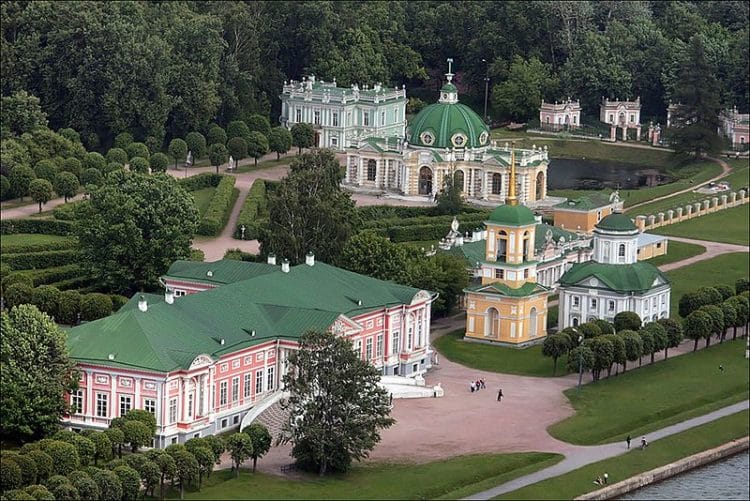 Усадьба узкое в москве фото