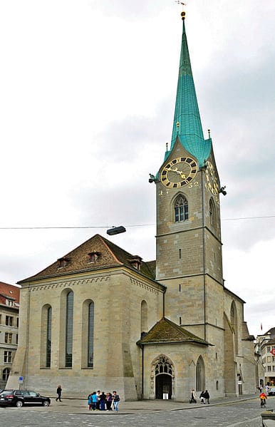 Церковь Фраумюнстер - достопримечательности Цюриха